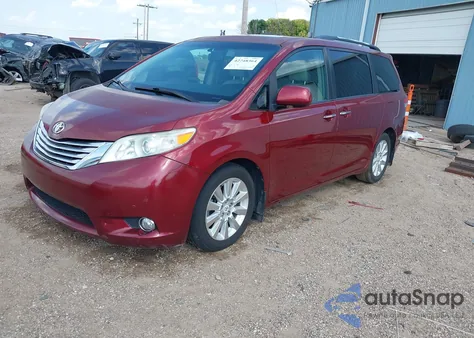 2011 Toyota Sienna Limited V6 from USA, damaged, VIN 5TDYK3DC4BS030671